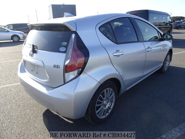 Used 2016 TOYOTA AQUA HYBRID S/DAA-NHP10 for Sale CB934427 - BE