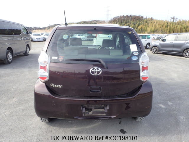 2011 TOYOTA PASSO 1.0 PLUS HANA C PACKAGE image 4