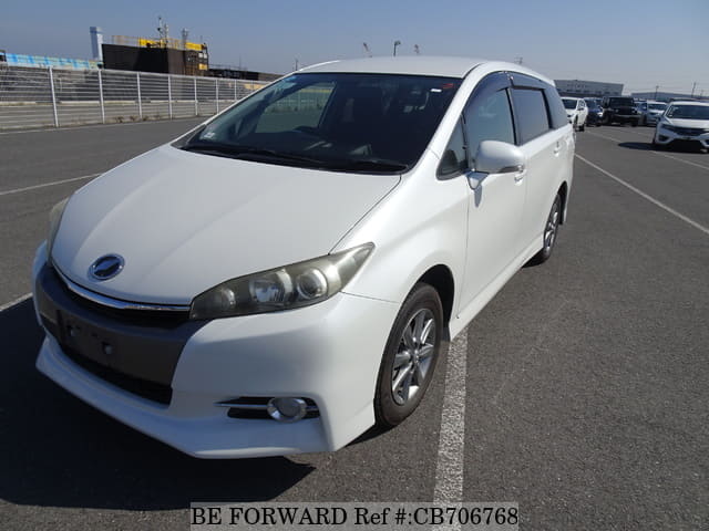 Used 2012 TOYOTA WISH/DBA-ZGE25W for Sale CB706768 - BE FORWARD