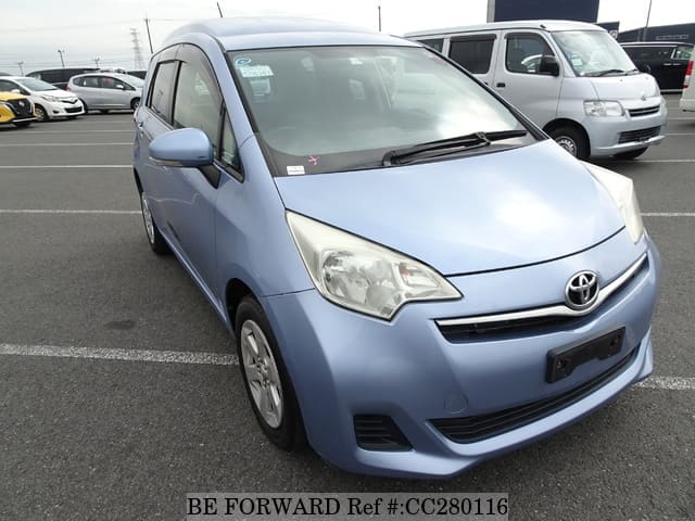 Used 2012 TOYOTA RACTIS X TYPE 1/DBA-NSP122 for Sale CC280116 - BE FORWARD