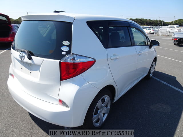 Used 2012 TOYOTA RACTIS X/DBA-NSP120 for Sale CC355360 - BE FORWARD