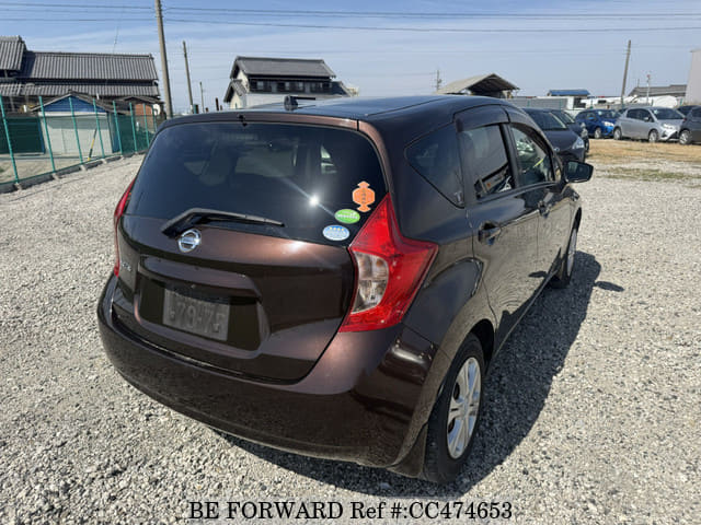 Used 2016 NISSAN NOTE X/DBA-E12 for Sale CC474653 - BE FORWARD
