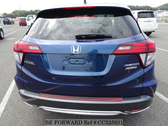 Used 2017 HONDA VEZEL HYBRID X HONDA SENSING/DAA-RU4 for Sale CC525931 ...