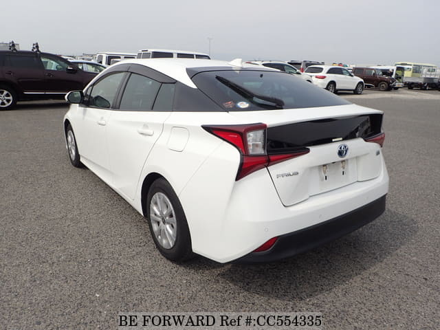 Used 2021 TOYOTA PRIUS HYBRID S/6AA-ZVW51 for Sale CC554335 - BE FORWARD