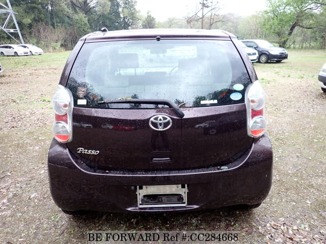 2012 TOYOTA PASSO 1.0 PLUS HANA C PACKAGE image 4