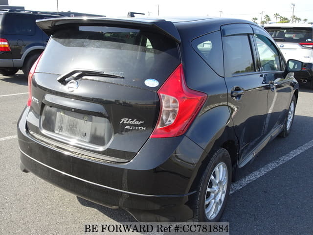 Used 2016 NISSAN NOTE RIDER BLACK LINE/DBA-NE12 for Sale CC781884 - BE ...