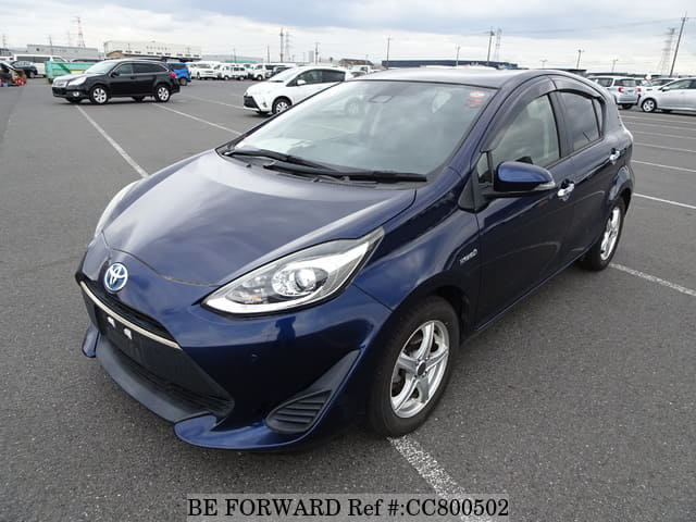 Used 2019 TOYOTA AQUA HYBRID S STYLE BLACK/DAA-NHP10 for Sale