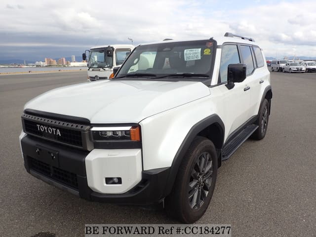 かっこいい大家族向けのTOYODA 白色 Used 2024 TOYOTA LAND CRUISER ZX/3DA-GDJ250W for Sale CC184277