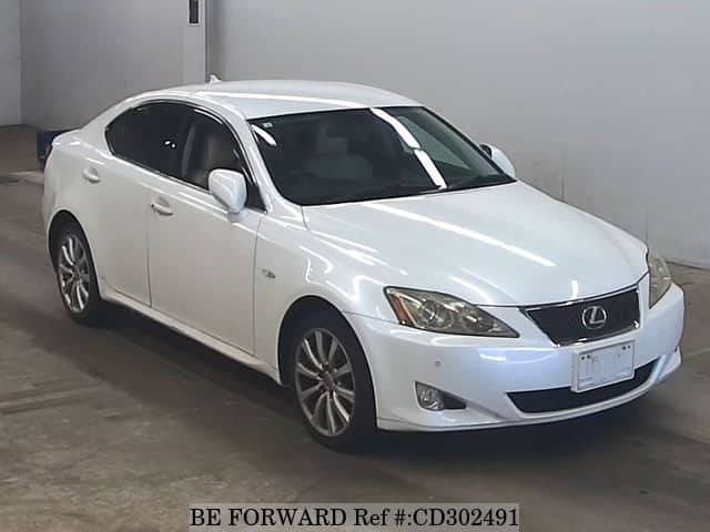 2008 LEXUS IS IS250 ELEGANT WHITE INTERIOR image 6