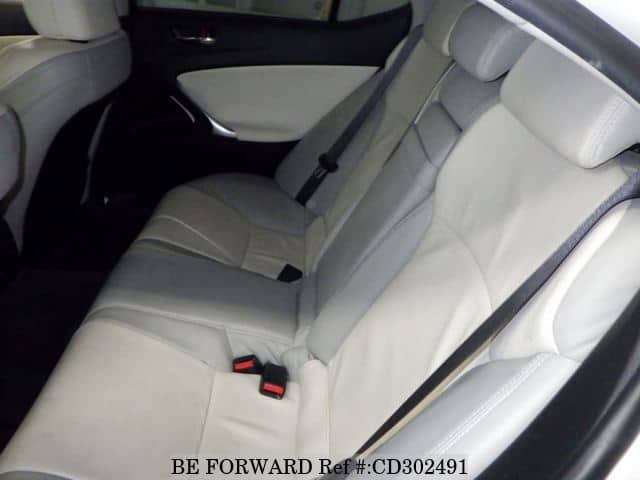2008 LEXUS IS IS250 ELEGANT WHITE INTERIOR image 5