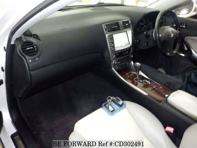 2008 LEXUS IS IS250 ELEGANT WHITE INTERIOR image 3