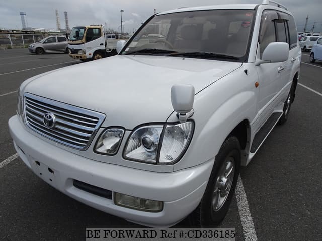 Used 2001 TOYOTA LAND CRUISER CYGNUS/GF-UZJ100W for Sale CD336185