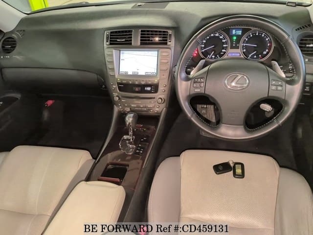 2008 LEXUS IS IS250 ELEGANT WHITE INTERIOR image 4