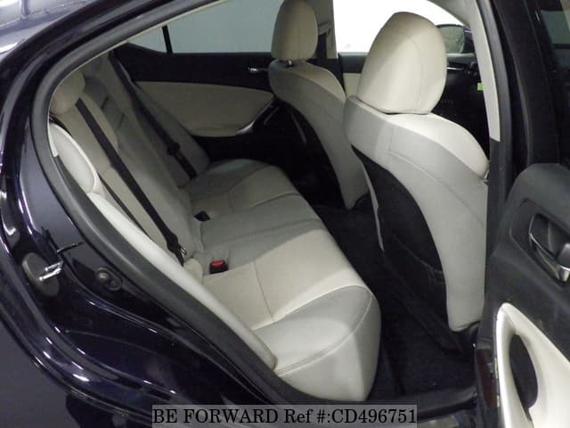 2008 LEXUS IS IS250 ELEGANT WHITE INTERIOR image 4