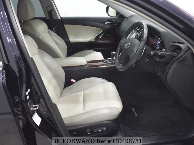 2008 LEXUS IS IS250 ELEGANT WHITE INTERIOR image 3