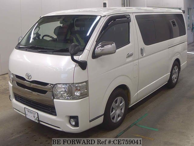 Toyota HIACE VAN LONG SUPER GL DARK PRIME — фото 1