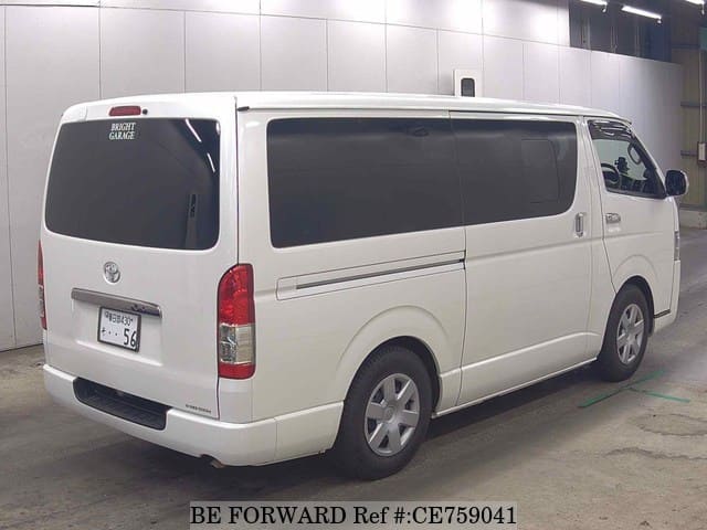 Toyota HIACE VAN LONG SUPER GL DARK PRIME — фото 2