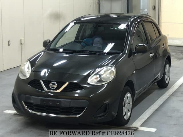 Nissan MARCH S PLUM INTERIOR