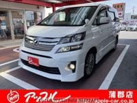 2013 TOYOTA VELLFIRE 2.4Z