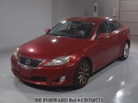 2009 LEXUS IS IS250 RED EDGE BLACK INTERIOR 